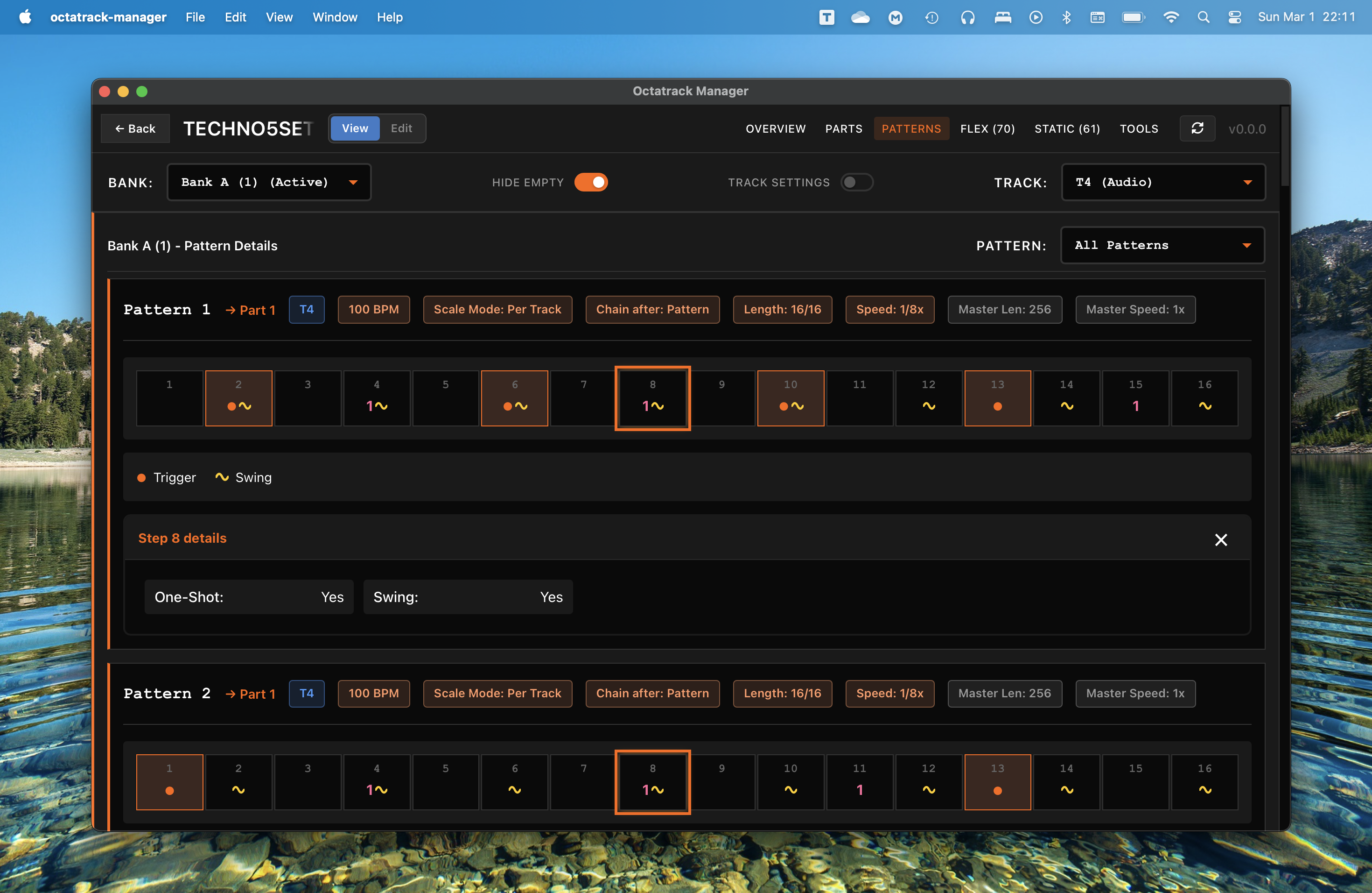 Patterns - Parameter Details