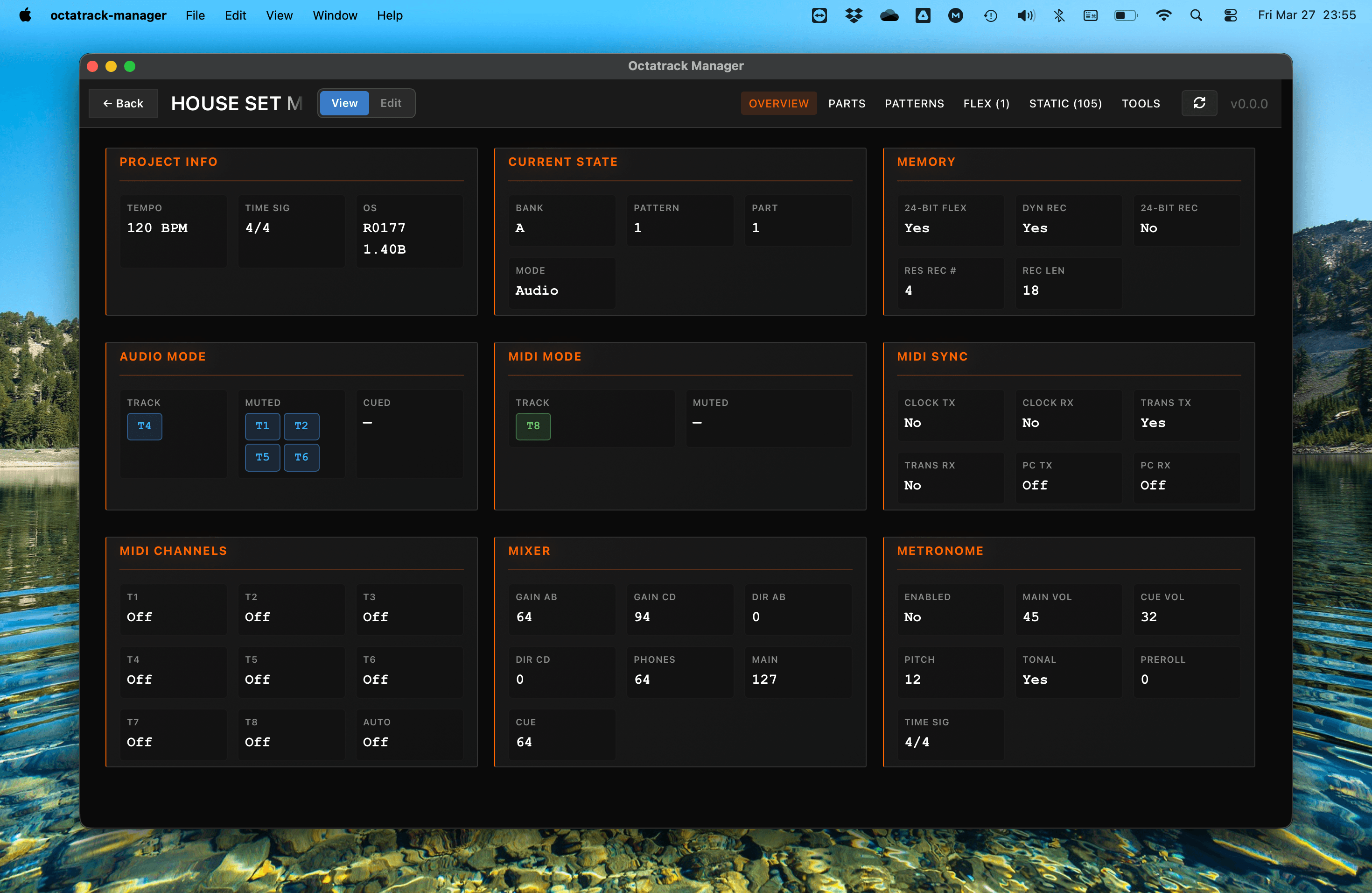 Project detail — Overview